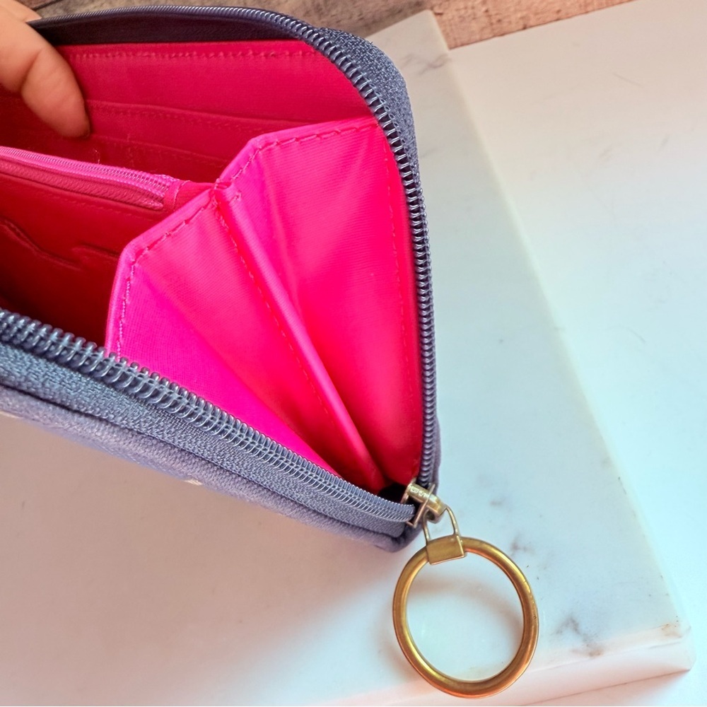 Fossil KeyPer Owl Large Zip Around Wallet - image 8